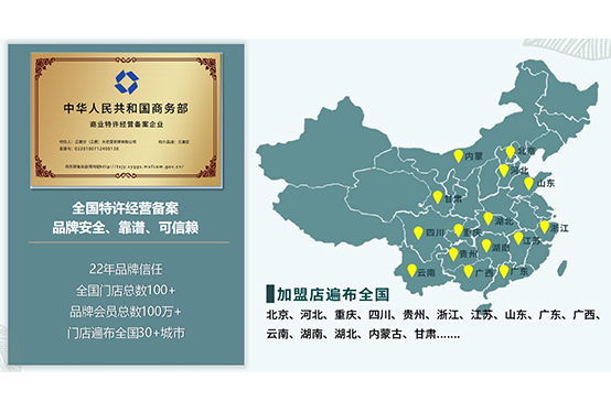 布局全国